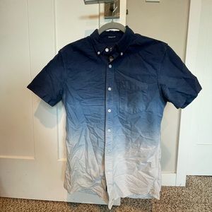 Hombre American eagle short sleeve button up